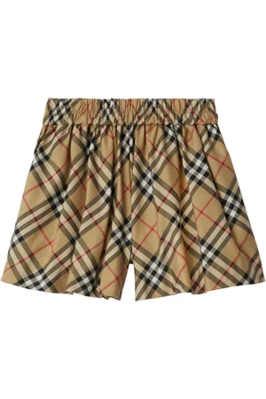 Burberry Bermudas elásticas a cuadros
