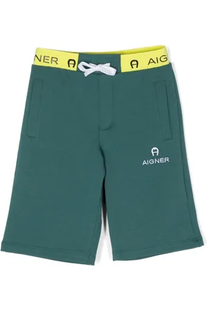 Aigner Bermudas con logo bordado