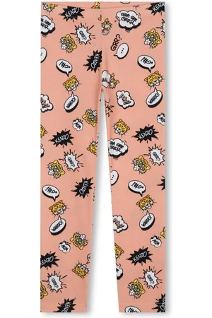 Kenzo Leggins con motivo Tiger