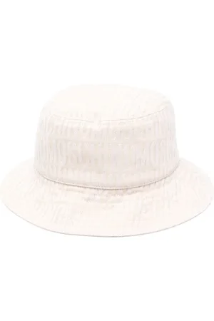 Moschino Sombrero de pescador con logo bordado