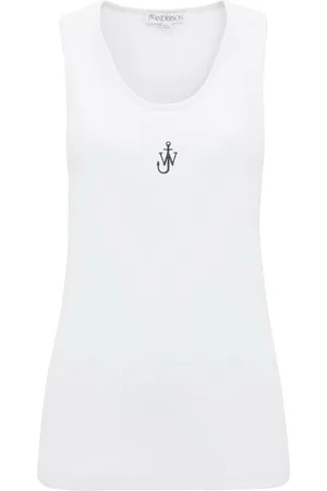 J.W.Anderson Top con logo bordado
