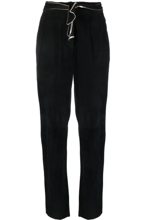 VERSACE Pantalones con cintura lazada 1970