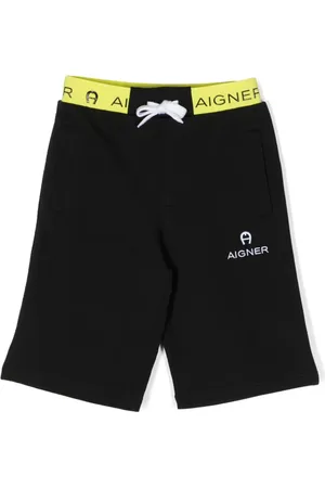 Aigner Bermudas con logo bordado