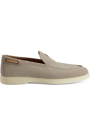 Giuseppe Zanotti Mocasines Maui con placa del logo