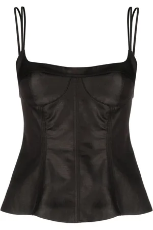 Stella McCartney Top estilo corsé con peplum