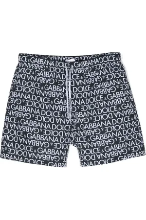 Dolce & Gabbana Bañador con logo estampado