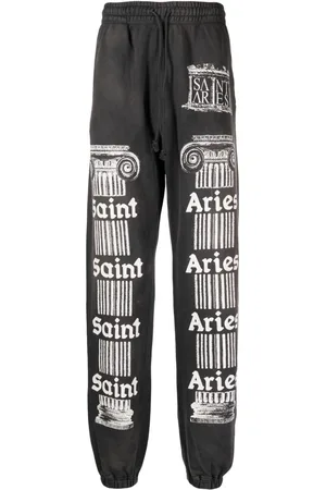SAINT MXXXXXX Pantalones de chándal con eslogan estampado