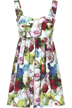 Dolce & Gabbana Vestido corto con estampado floral