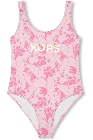Michael Kors Bañador con motivo floral y logo