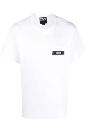 VERSACE Camiseta con parche del logo