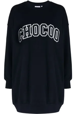 Chocoolate Vestido con cuello redondo y logo