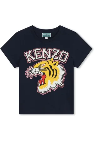 Kenzo Camiseta con logo estampado