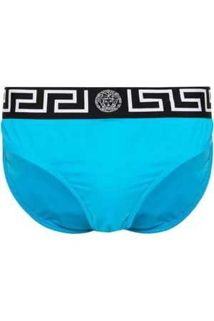 VERSACE Bañador con logo estampado