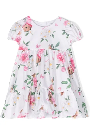 MONNALISA Vestido con estampado floral