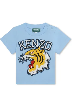 Kenzo Camiseta con tigre estampado