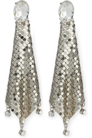 Paco rabanne Pendientes con detalles de cristales