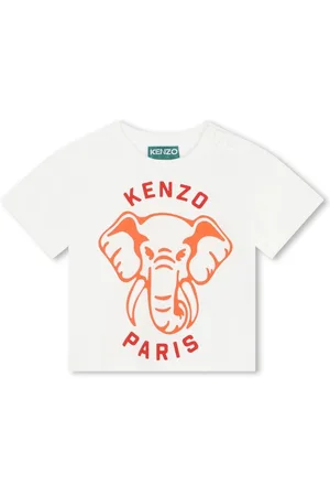 Kenzo Camiseta con logo estampado