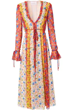 Mamatayoe Floritura Vestido para Mujer