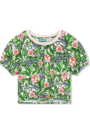 Kenzo Camiseta con motivo floral Boke