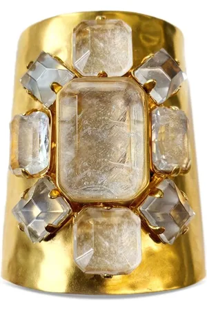 Goossens Brazalete con gema facetada