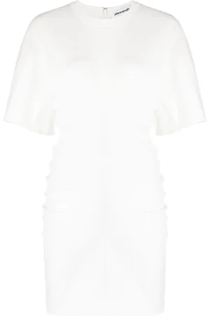 Alexander Wang Vestido corto drapeado