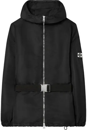 Tory Burch Chaqueta con capucha y logo
