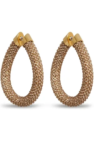 Paco rabanne Pendientes de cadena Gold Pixel
