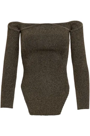 Khaite Jersey The Maria con hombros descubiertos
