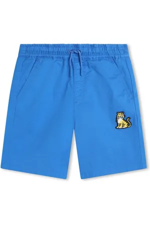 Kenzo Pantalones cortos de deporte con logo bordado