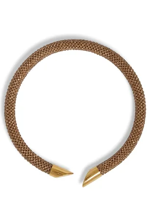 Paco rabanne Collar de cadena Gold Pixel