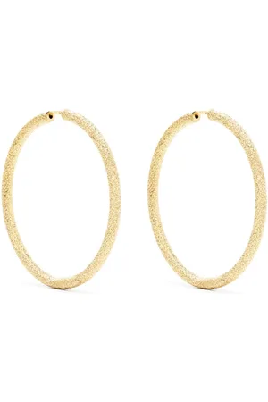 CAROLINA BUCCI Aros grandes en oro amarillo de 18kt