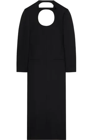 Courrèges Vestido largo con aberturas