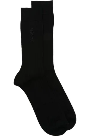VERSACE Calcetines con logo bordado
