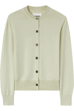 Jil Sander Cárdigan con cuello redondo