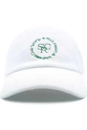 Sporty & Rich Gorra con logo bordado