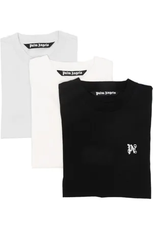 Palm Angels Pack de tres camisetas con monograma PA