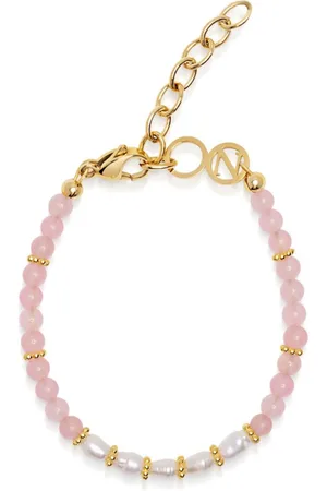 Nialaya Pulsera con cuentas y ópalo mini