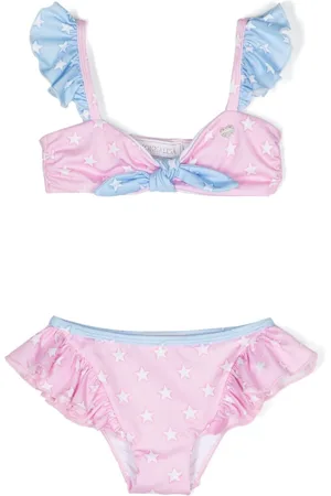 MONNALISA Bikini con estampado de estrellas