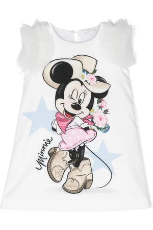 MONNALISA Vestido con estampado Minnie Mouse de x Disney