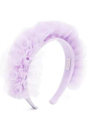 MONNALISA Diadema de tul con volantes