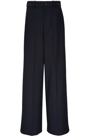 NILI LOTAN Pantalones anchos de talle alto