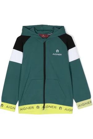 Aigner Chaqueta de chándal con logo bordado