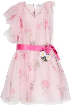 MONNALISA Vestido con estampado floral