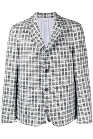 Thom Browne Blazer a cuadros con botones