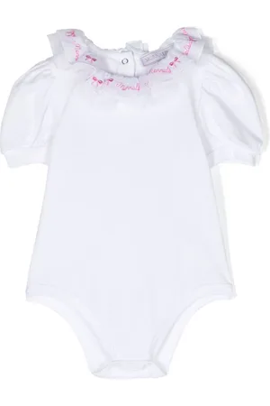 MONNALISA Body con cuello de volantes