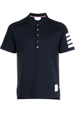 Thom Browne Polo con motivo 4-Bar
