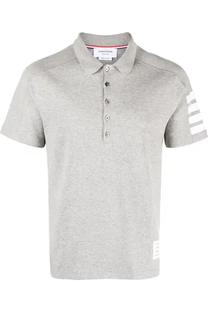 Thom Browne Polo con motivo 4-Bar