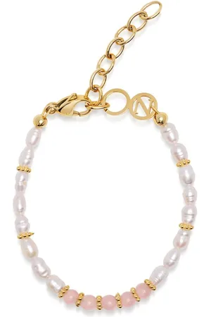 Nialaya Pulsera con cuentas y perlas