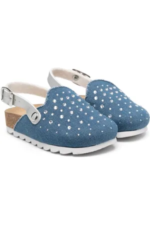 MONNALISA Sandalias con apliques de strass