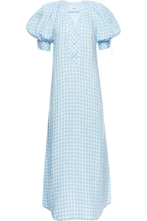 Sleeper Vestido Garden a cuadros gingham